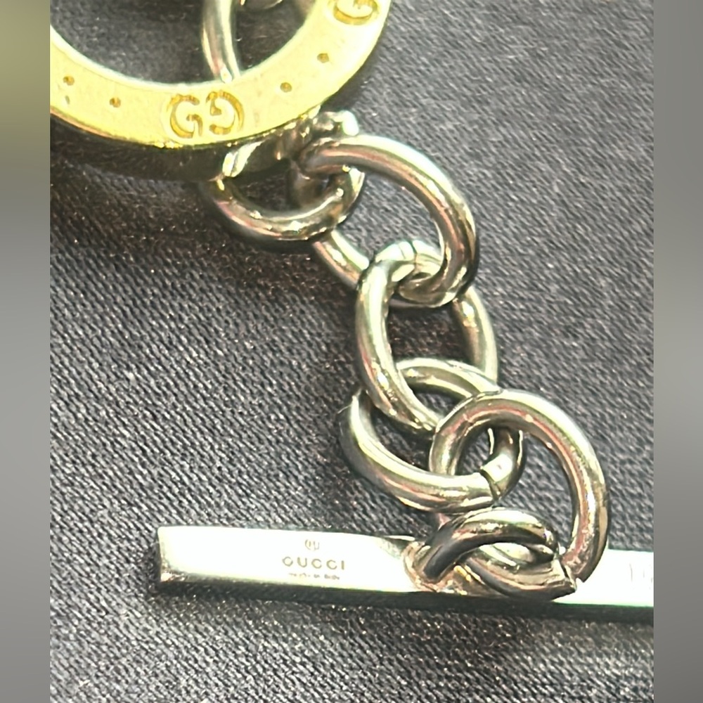 /traded/🔥 Gucci 18K & Steel ‘Icon’ Link Bracelet - Picture 12 of 16